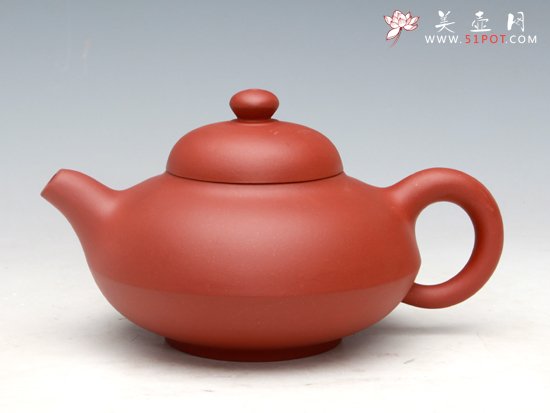 紫砂壶图片：合欢（清水泥） 400ML - 宜兴紫砂壶网