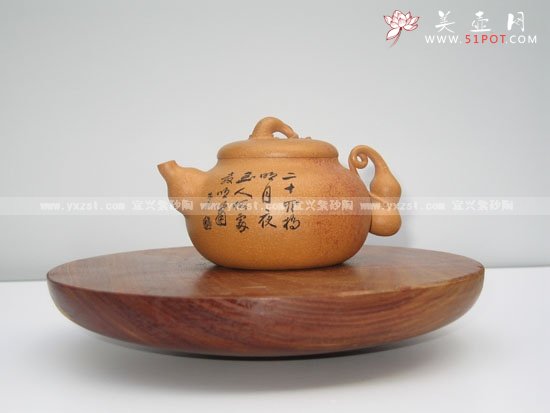 紫砂壶图片：葫 - 宜兴紫砂壶网