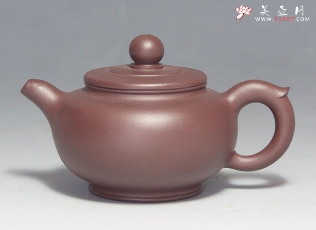 紫砂壶图片：清泉 120CC - 宜兴紫砂壶网