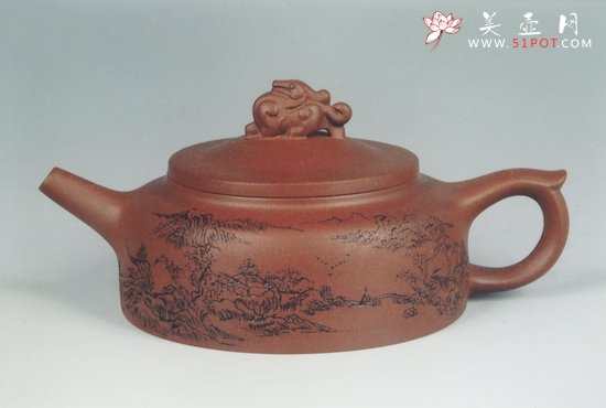 紫砂壶图片：神龙 - 宜兴紫砂壶网