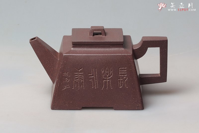 紫砂壶图片：鼎方壶 - 宜兴紫砂壶网