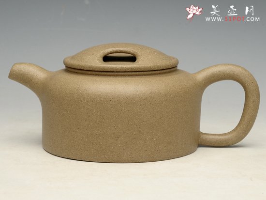 紫砂壶图片：牛盖莲子 泥料：段泥 350cc - 宜兴紫砂壶网