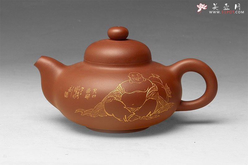 紫砂壶图片：福缘 金奖 - 宜兴紫砂壶网