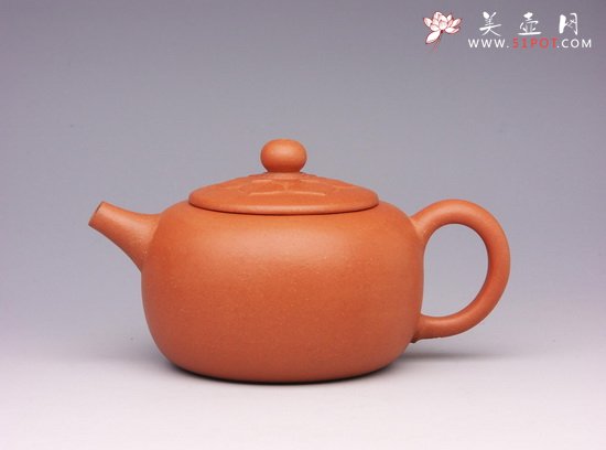 紫砂壶图片：菱花圆趣 - 宜兴紫砂壶网