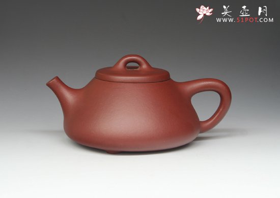 紫砂壶图片：子冶石瓢 - 宜兴紫砂壶网