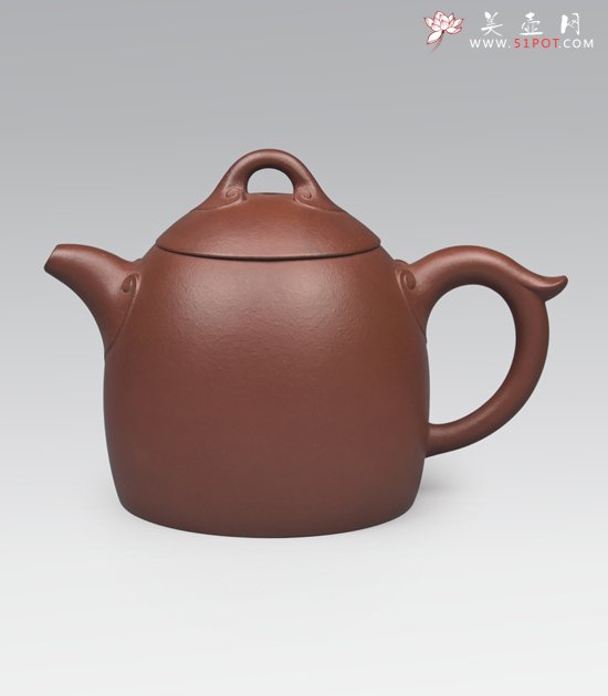 紫砂壶图片：如意秦权 - 宜兴紫砂壶网