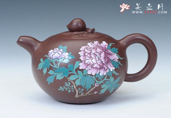 紫砂壶图片：富贵荣华 - 宜兴紫砂壶网