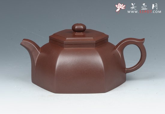 紫砂壶图片：六方井栏 - 宜兴紫砂壶网