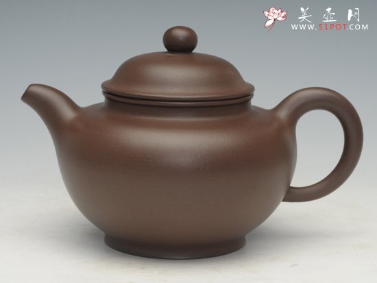 紫砂壶图片：掇只壶 - 宜兴紫砂壶网