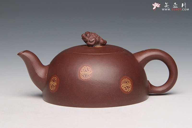 紫砂壶图片：金蟾 - 宜兴紫砂壶网