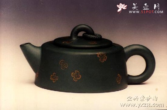 紫砂壶图片：锦上添花 - 宜兴紫砂壶网