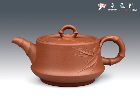 紫砂壶图片：劲竹 - 宜兴紫砂壶网