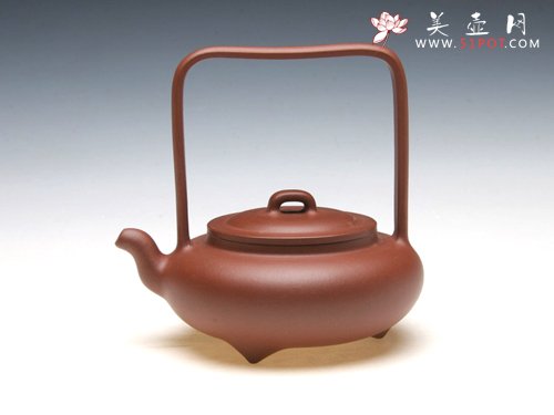 紫砂壶图片：乳丁提梁 - 宜兴紫砂壶网