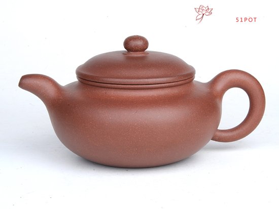 紫砂壶图片：仿古  容量：380CC  泥料：清水泥 - 宜兴紫砂壶网