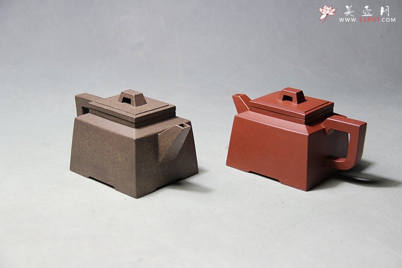 紫砂壶图片：乾坤四方 - 宜兴紫砂壶网