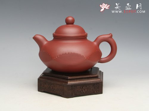 紫砂壶图片：水波掇球 - 宜兴紫砂壶网