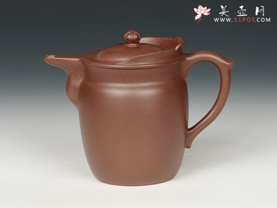 紫砂壶图片：莲花僧帽3 - 宜兴紫砂壶网