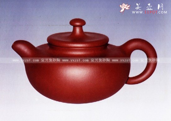 紫砂壶图片：灵福壶 - 宜兴紫砂壶网