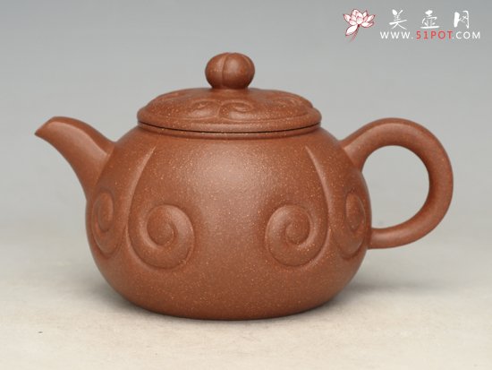 紫砂壶图片：如意 - 宜兴紫砂壶网