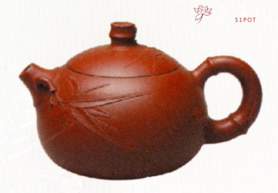 紫砂壶图片：西施竹 - 宜兴紫砂壶网