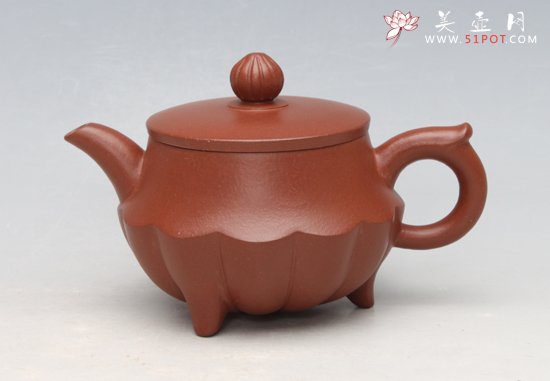 紫砂壶图片：锦囊莲花150CC - 宜兴紫砂壶网