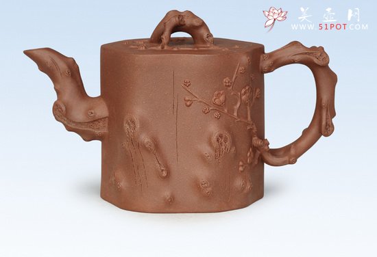 紫砂壶图片：梅桩 - 宜兴紫砂壶网