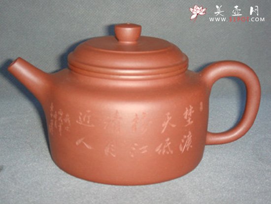 紫砂壶图片：德钟壶 - 宜兴紫砂壶网