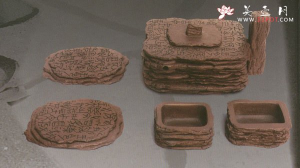 紫砂壶图片：层层叠叠 - 宜兴紫砂壶网