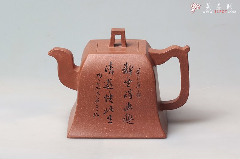 紫砂壶图片：方钟壶 - 宜兴紫砂壶网