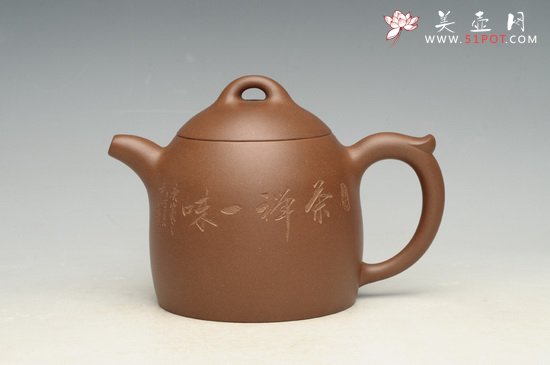 紫砂壶图片：秦权 - 宜兴紫砂壶网