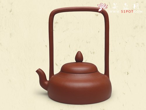 紫砂壶图片：光照千秋（全手工制作） - 宜兴紫砂壶网