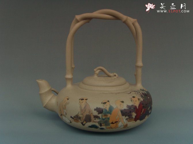 紫砂壶图片：五子秋歌 - 宜兴紫砂壶网