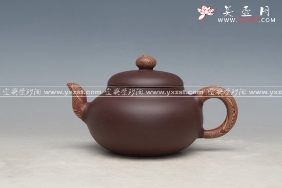 紫砂壶图片：陶与木 - 宜兴紫砂壶网