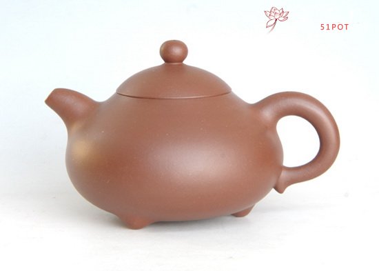 紫砂壶图片：三足乳鼎 - 宜兴紫砂壶网