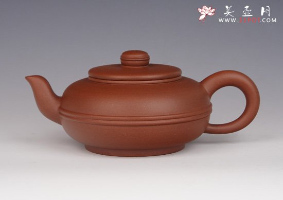 紫砂壶图片：双线圆 - 宜兴紫砂壶网