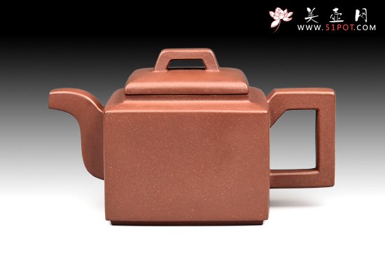 紫砂壶图片：14 亚明四方 - 宜兴紫砂壶网