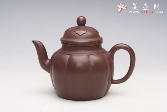 紫砂壶图片：筋囊如意 - 宜兴紫砂壶网