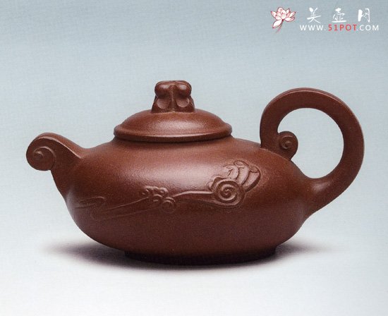 紫砂壶图片：追月壶 - 宜兴紫砂壶网