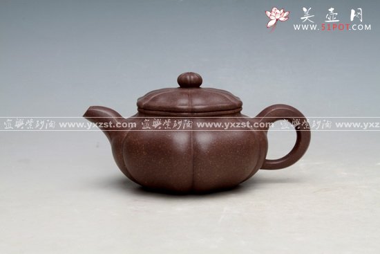 紫砂壶图片：葵仿古 - 宜兴紫砂壶网