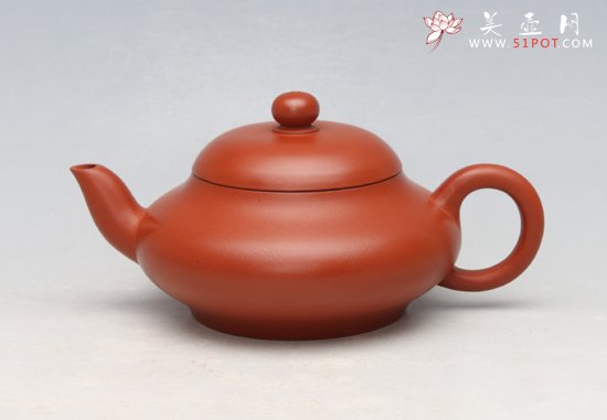 紫砂壶图片：水扁120CC - 宜兴紫砂壶网