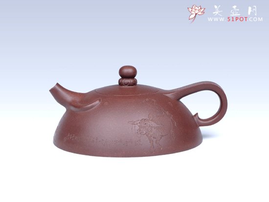 紫砂壶图片：牛壶 - 宜兴紫砂壶网