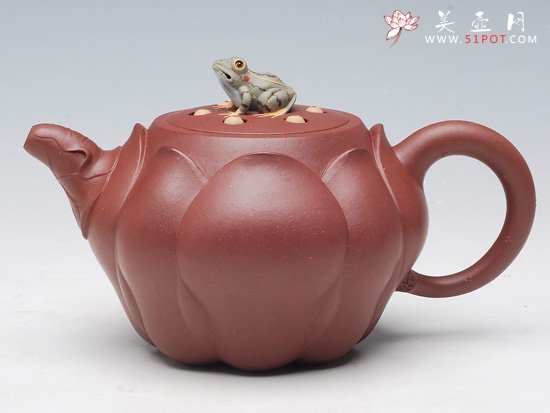 紫砂壶图片：和合莲心 - 宜兴紫砂壶网