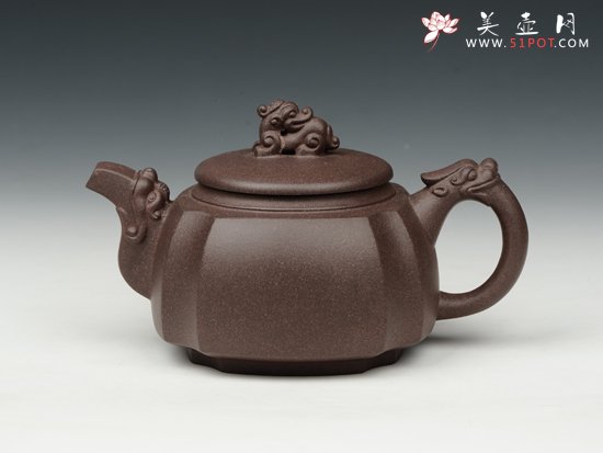 紫砂壶图片：高瞻远瞩(小) - 宜兴紫砂壶网