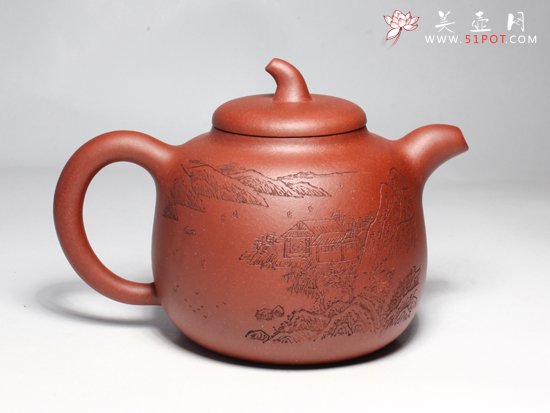 紫砂壶图片：茄段 作者：范其华 - 宜兴紫砂壶网