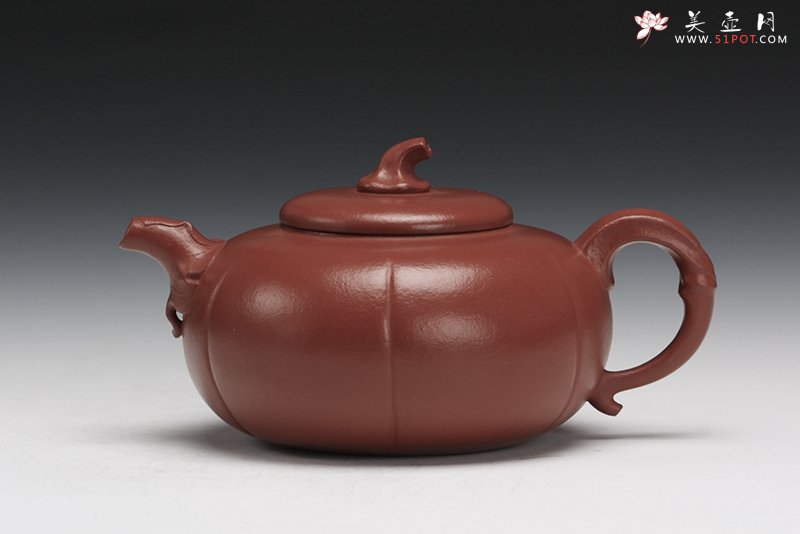 紫砂壶图片：南瓜 - 宜兴紫砂壶网