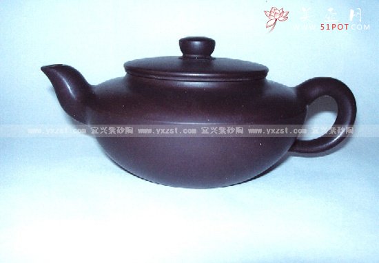 紫砂壶图片：汉扁 - 宜兴紫砂壶网