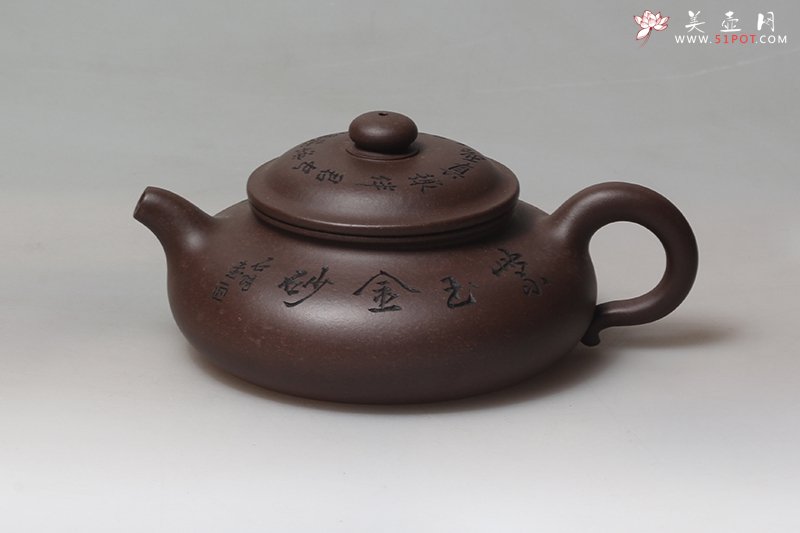 紫砂壶图片：扁福 - 宜兴紫砂壶网