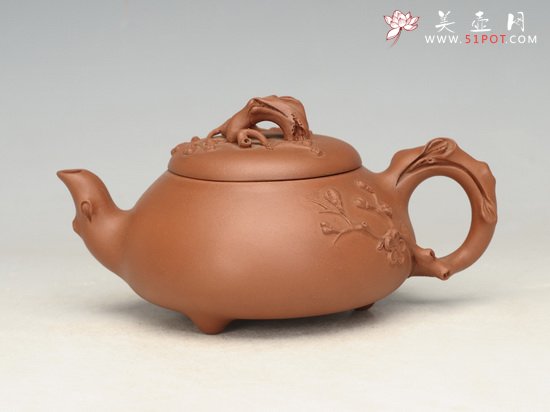 紫砂壶图片：梅花石瓢 - 宜兴紫砂壶网