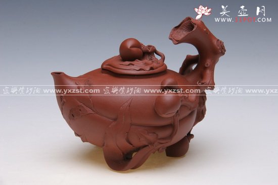 紫砂壶图片：圣桃 - 宜兴紫砂壶网