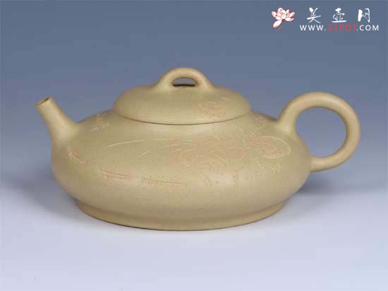 紫砂壶图片：- 本山绿泥满瓢 - - 宜兴紫砂壶网